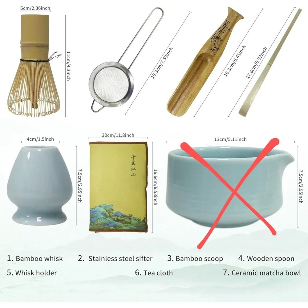Matcha Tea Whisk Set NEW - Picture 5 of 5
